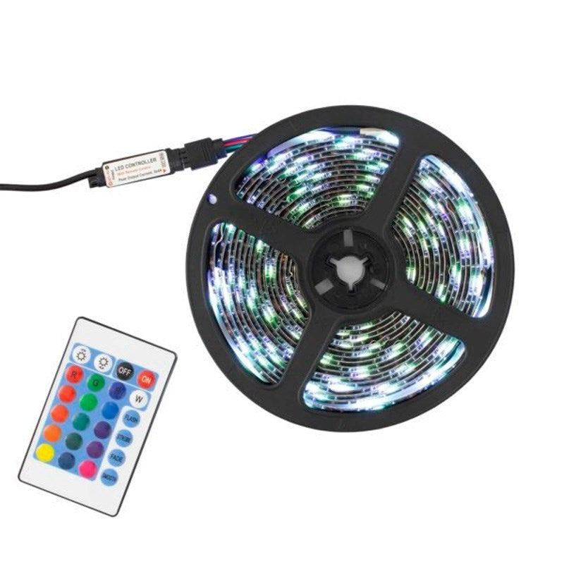 White Shark HELIOS Gaming LED-Ljusremsa - 5m - Svart