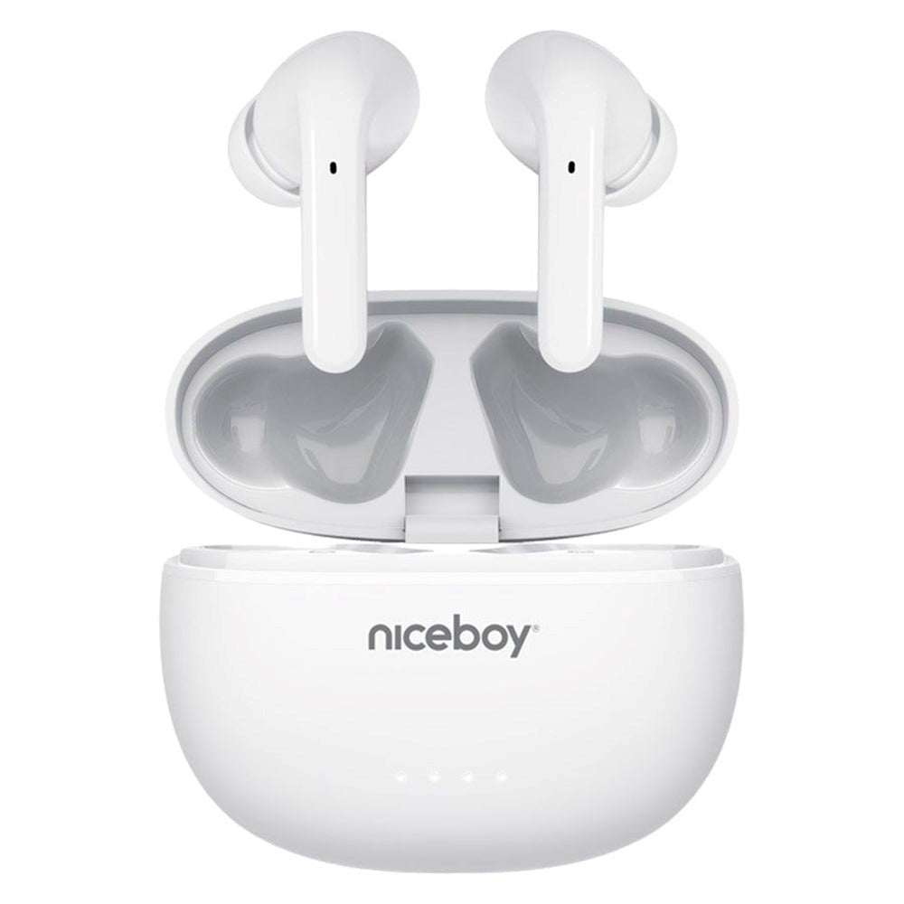 Niceboy HIVE Pins ANC 3 True Wireless In-Ear-Hörlurar - Vit