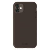 Holdit iPhone 11 Soft Touch Silikon Skal - Chocolate