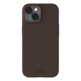 Holdit iPhone 15 Soft Touch Silikon Skal - Chocolate