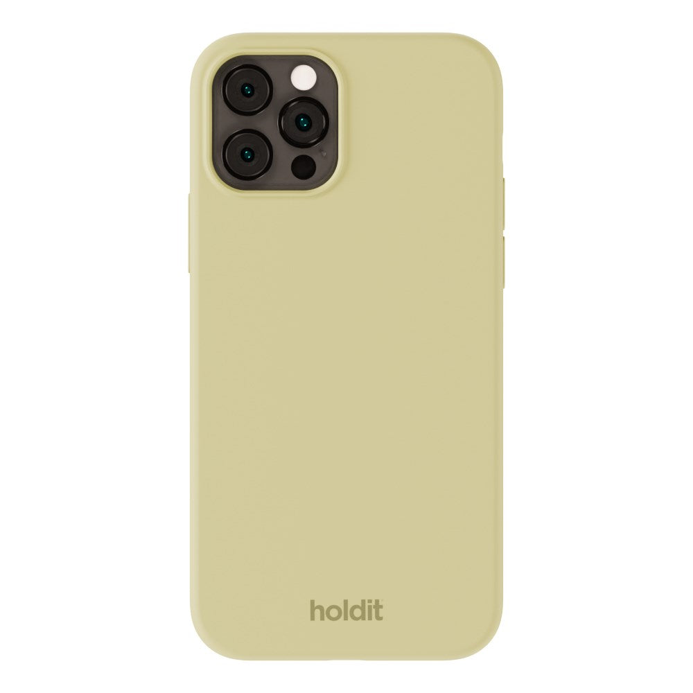 Holdit iPhone 12 / 12 Pro Soft Touch Silikon Skal - Biscotti