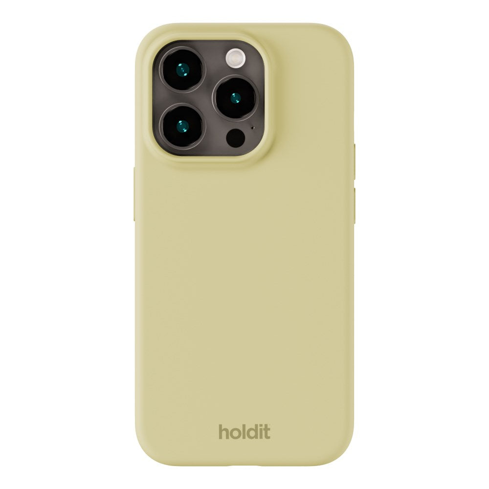 Holdit iPhone 14 Pro Soft Touch Silikon Skal - Biscotti