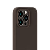 Holdit iPhone 15 Pro Soft Touch Silikon Skal - Chocolate