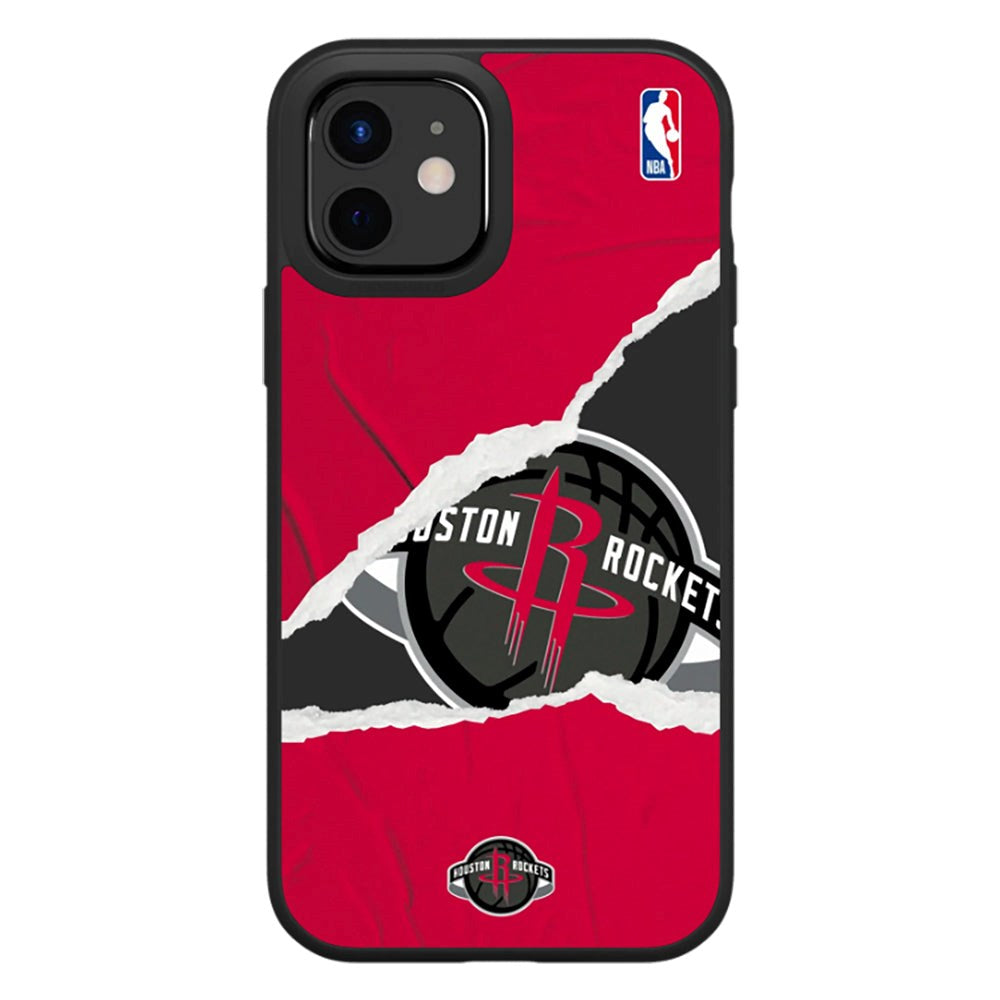 iPhone 12 / 12 Pro RhinoShield SolidSuit Tåligt NBA Skal med Houston Rockets - Sweat and Tears