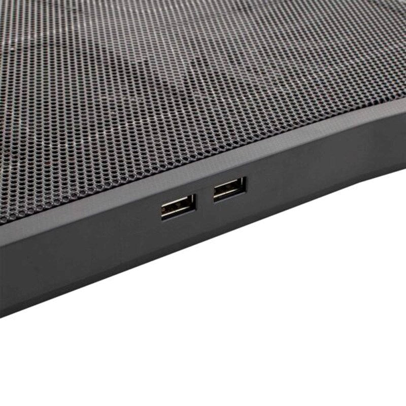 White Shark ICE WARRIOR Laptopställ med Inbyggd Kylare - Svart