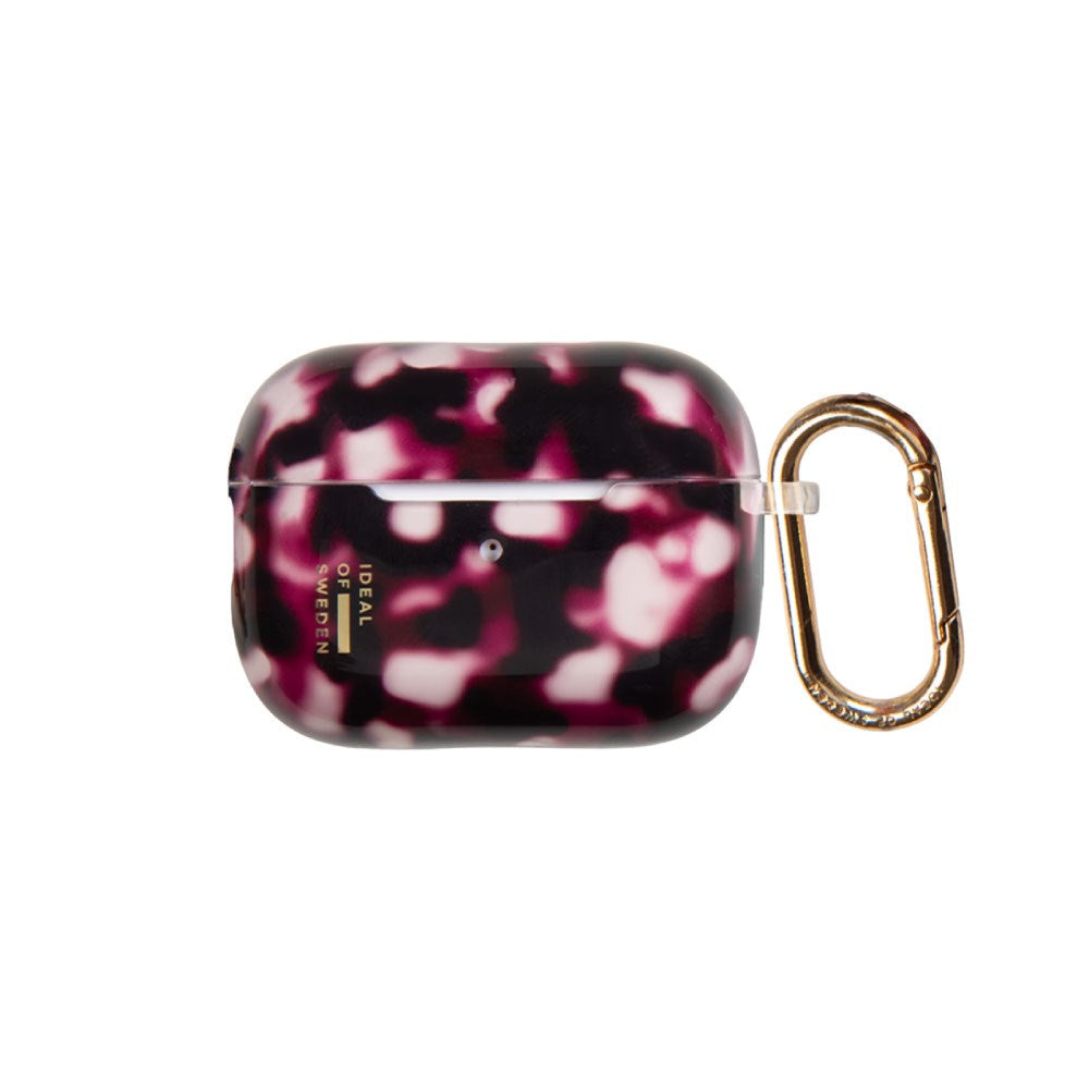 iDeal of Sweden AirPods (4. Gen.) Clear Case med Karbinhake - Cherry Crush