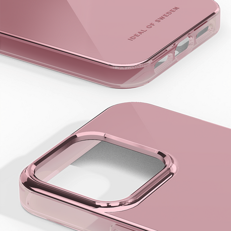 iPhone 14 Pro iDeal Of Sweden Mirror Skal - Mirror Rose Pink