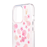 iDeal Of Sweden iPhone 14 Pro Clear Case - Cherry Blossom