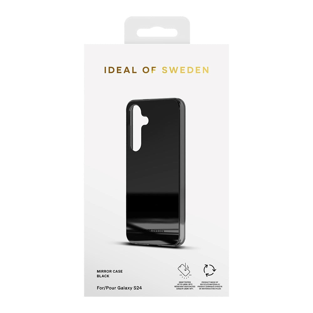 Samsung Galaxy S24 iDeal Of Sweden Mirror Skal - Mirror Black