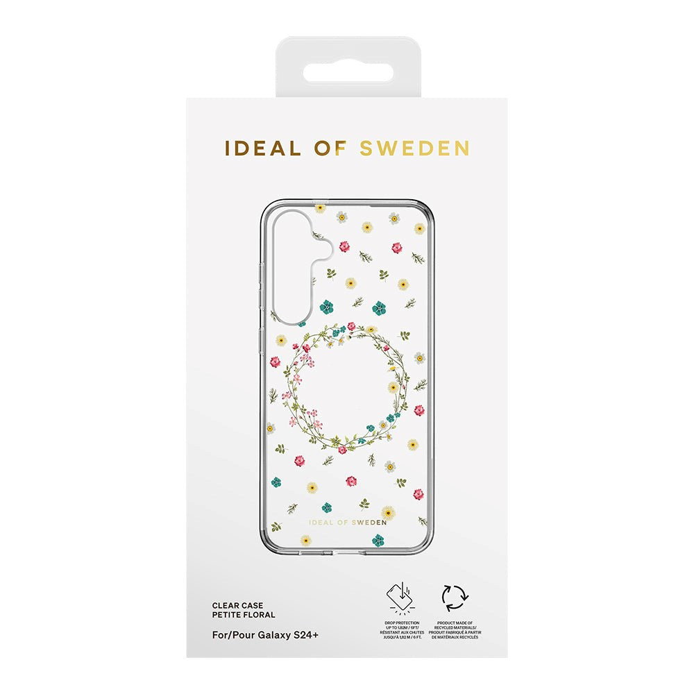 Samsung Galaxy S24+ (Plus) iDeal Of Sweden Clear Skal - Petite Floral