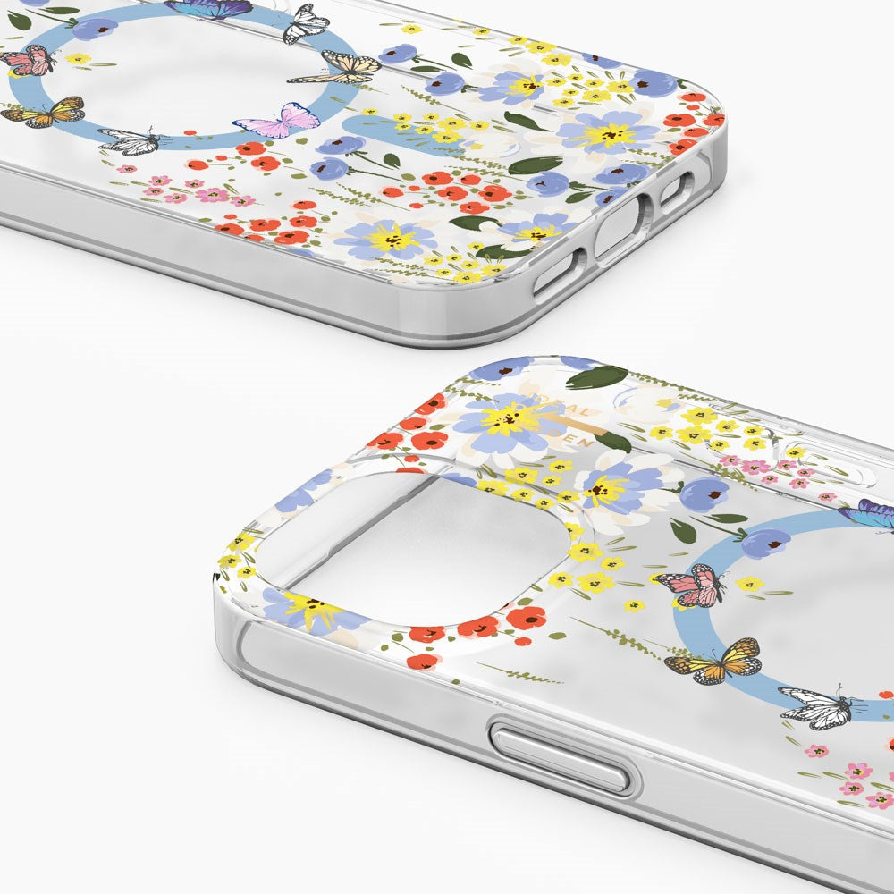iDeal Of Sweden iPhone 16e / 15 / 14 / 13 Clear Case - MagSafe Kompatibel - Artistic Garden