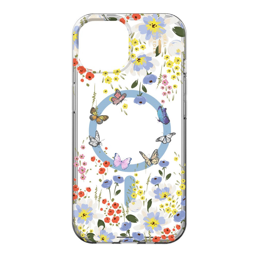iDeal Of Sweden iPhone 16e / 15 / 14 / 13 Clear Case - MagSafe Kompatibel - Artistic Garden