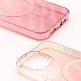 iPhone 16e / 15 / 14 / 13 iDeal Of Sweden Clear Skal - MagSafe Kompatibel - Rose Blush