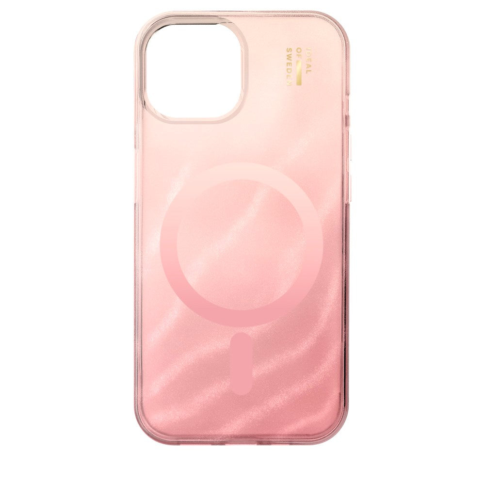iPhone 16e / 15 / 14 / 13 iDeal Of Sweden Clear Skal - MagSafe Kompatibel - Rose Blush