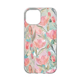 iPhone 17e / 16e / 15 / 14 / 13 iDeal Of Sweden Clear Case - MagSafe Kompatibel - Tulip Bloom