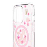 iDeal Of Sweden iPhone 15 Pro Clear Case - MagSafe Kompatibel - Cherry Blossom