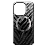 iPhone 15 Pro iDeal Of Sweden Clear Skal - MagSafe Kompatibel - Zebra Mystique