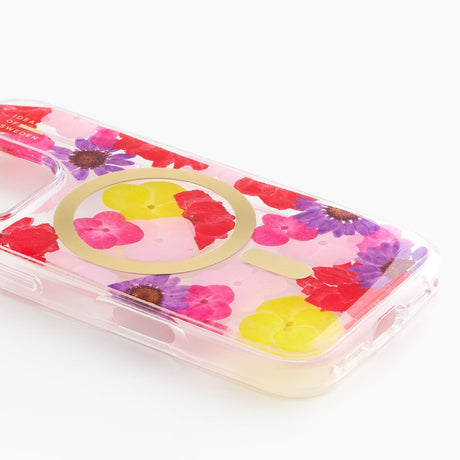 iPhone 15 Pro iDeal Of Sweden Clear Case - MagSafe Kompatibel - Tropical Floral