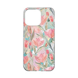 iPhone 15 Pro Max iDeal Of Sweden Clear Case - MagSafe Kompatibel - Tulip Bloom