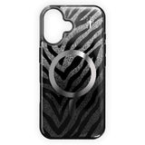 iPhone 16 iDeal Of Sweden Clear Skal - MagSafe Kompatibel - Zebra Mystique