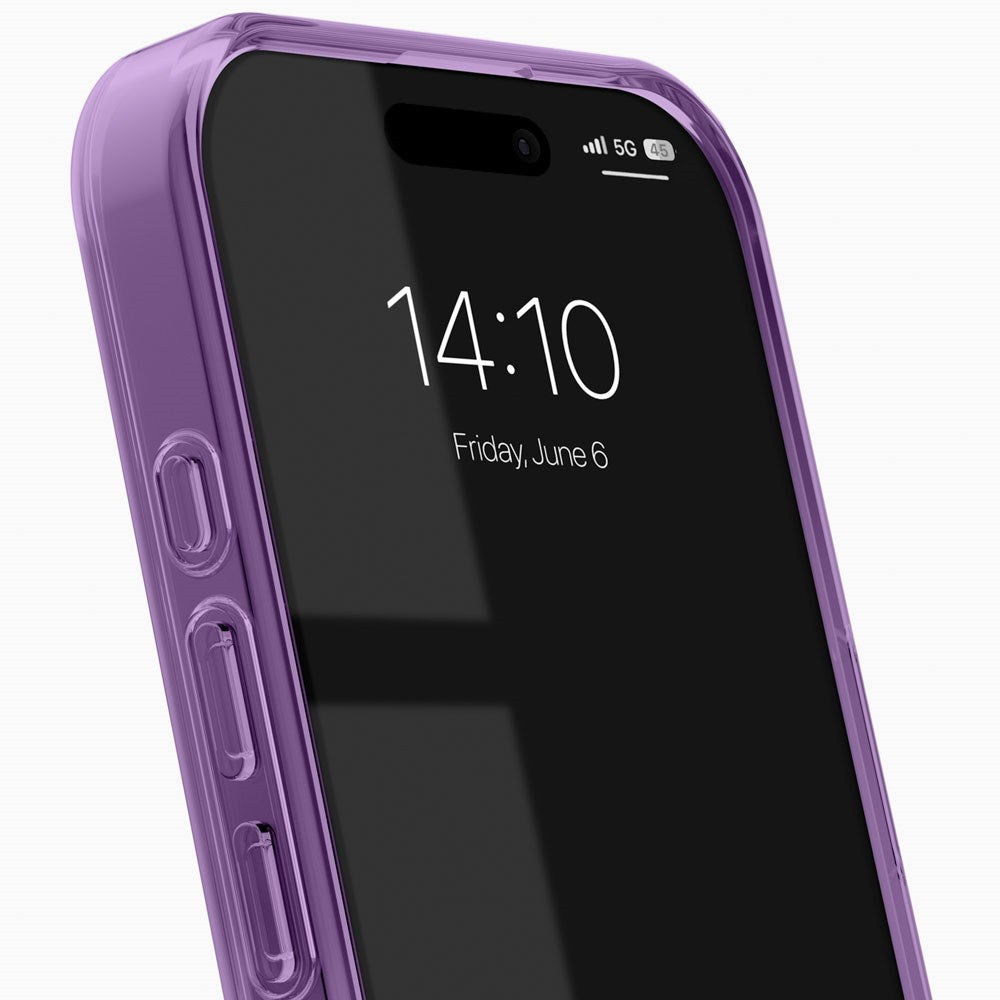 iPhone 16 iDeal Of Sweden Clear Skal - MagSafe Kompatibel - Amethyst Mist