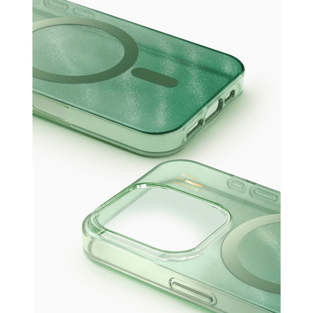 iPhone 16 Pro iDeal Of Sweden Clear Skal - MagSafe Kompatibel - Sage Green