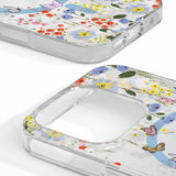 iDeal Of Sweden iPhone 16 Pro Clear Case - MagSafe Kompatibel - Artistic Garden
