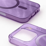iPhone 16 Pro iDeal Of Sweden Clear Skal - MagSafe Kompatibel - Amethyst Mist