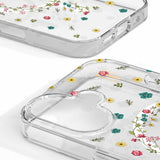 iPhone 17 iDeal Of Sweden Clear Skal - MagSafe Kompatibel - Petite Floral