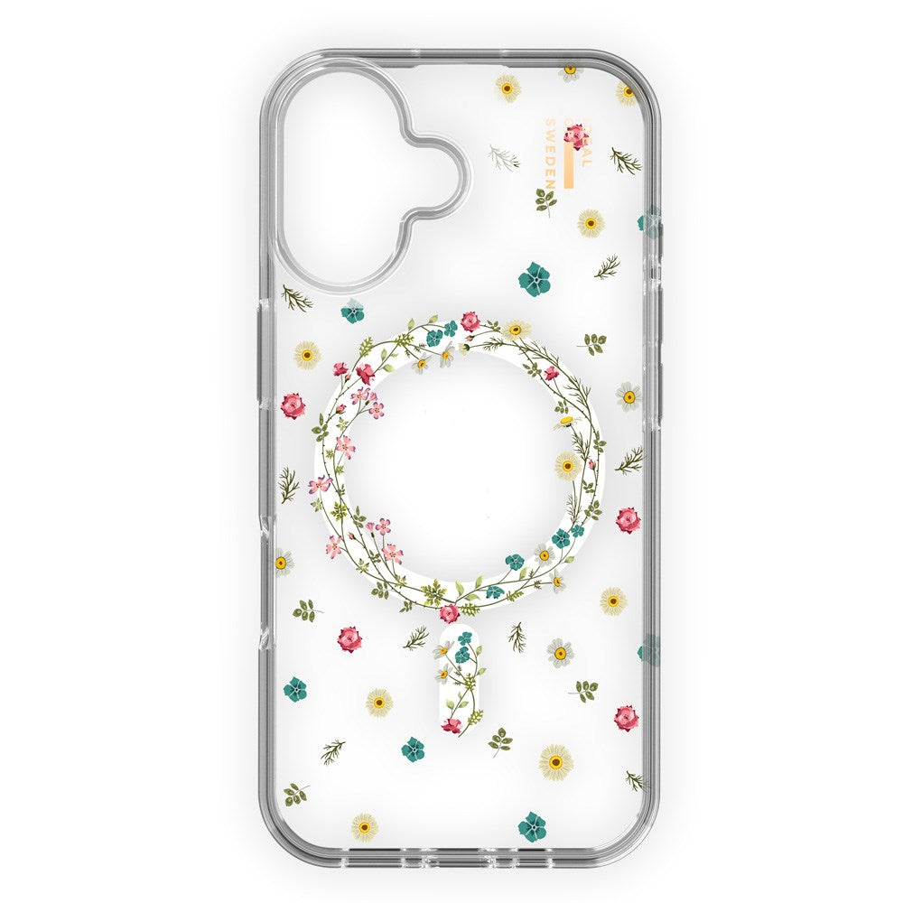 iPhone 17 iDeal Of Sweden Clear Skal - MagSafe Kompatibel - Petite Floral