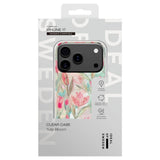 iPhone 17 iDeal Of Sweden Clear Skal - MagSafe Kompatibel - Tulip Bloom