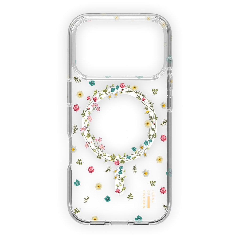 iPhone 17 Pro Max iDeal Of Sweden Clear Skal - MagSafe Kompatibel - Petite Floral