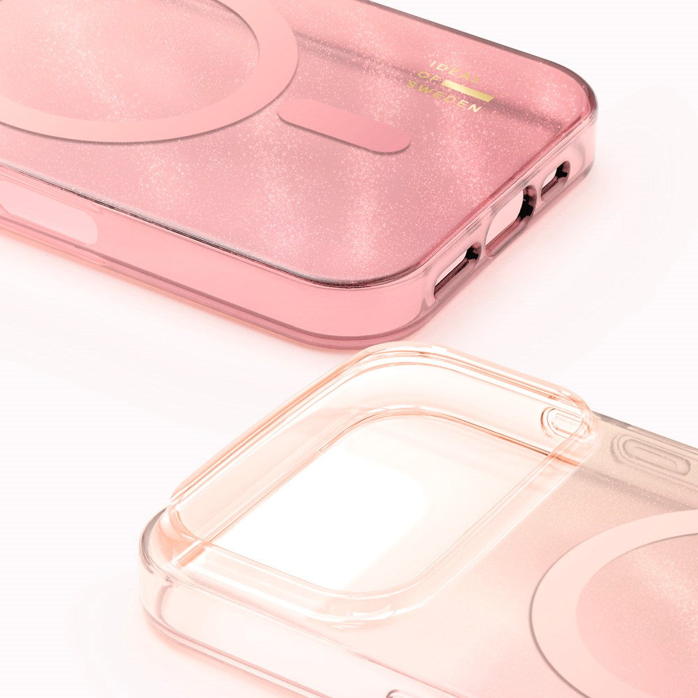 iPhone 17 Pro Max iDeal Of Sweden Clear Skal - MagSafe Kompatibel - Rose Blush