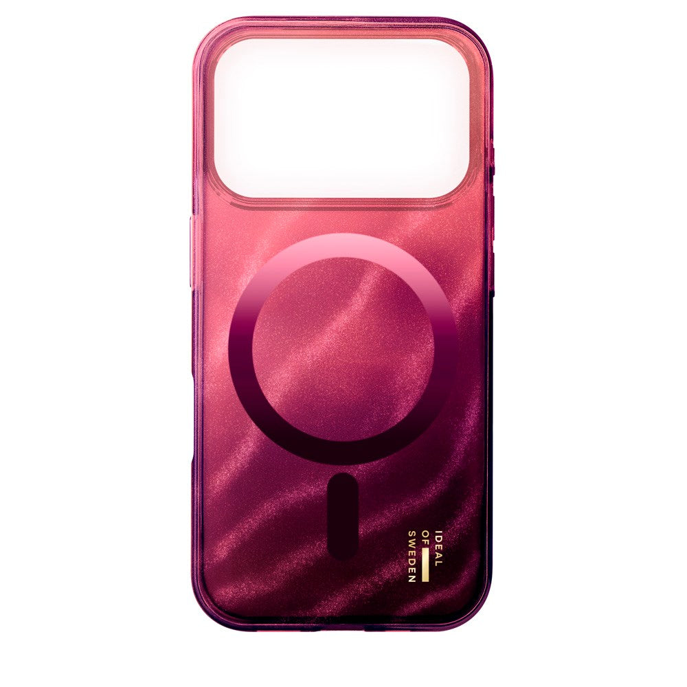 iPhone 17 Pro Max iDeal Of Sweden Clear Skal - MagSafe Kompatibel - Cherry Lacquer
