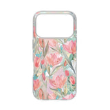 iPhone 17 Pro Max iDeal Of Sweden Clear Skal - MagSafe Kompatibel - Tulip Bloom