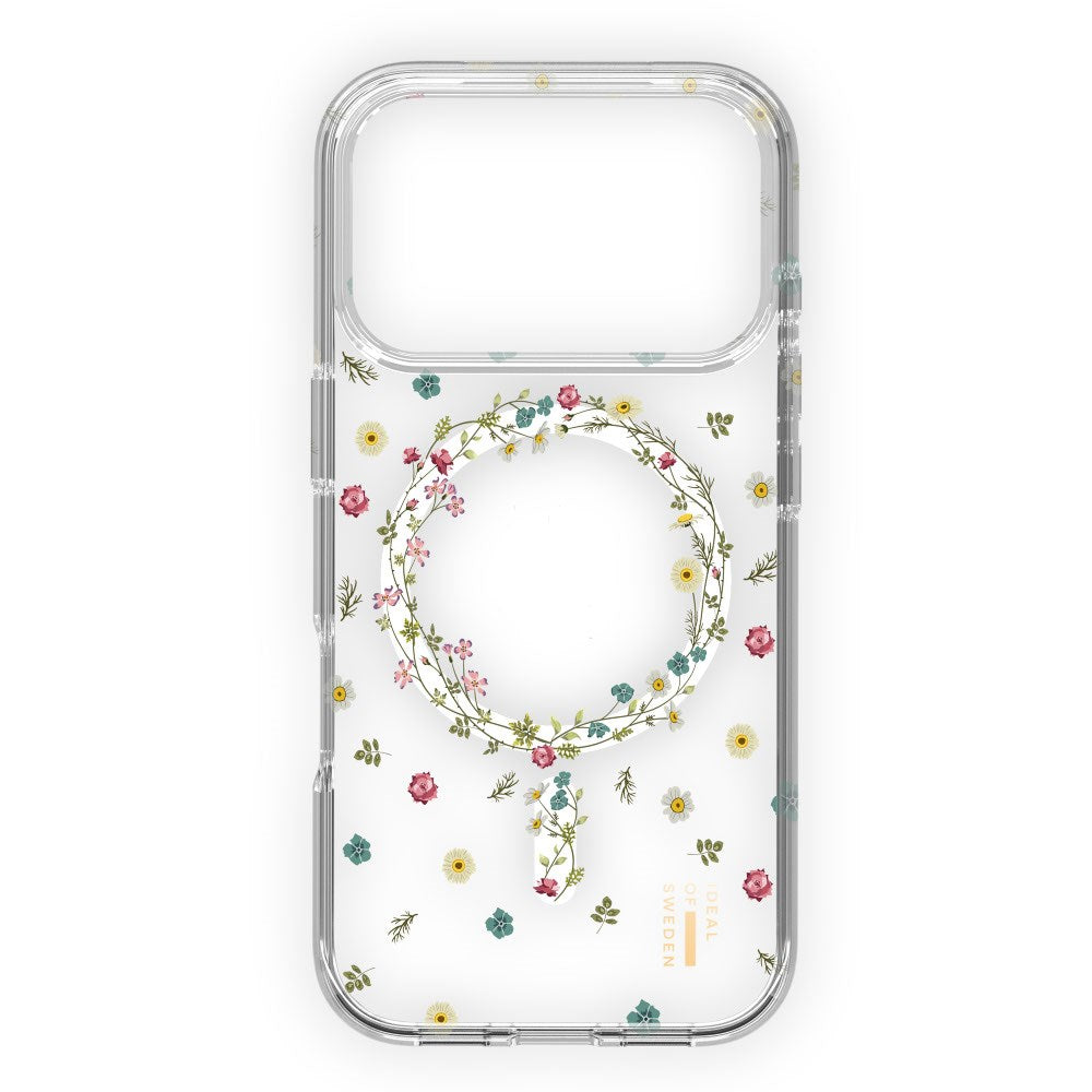 iPhone 18 Pro / 17 Pro iDeal Of Sweden Clear Skal - MagSafe Kompatibel - Petite Floral