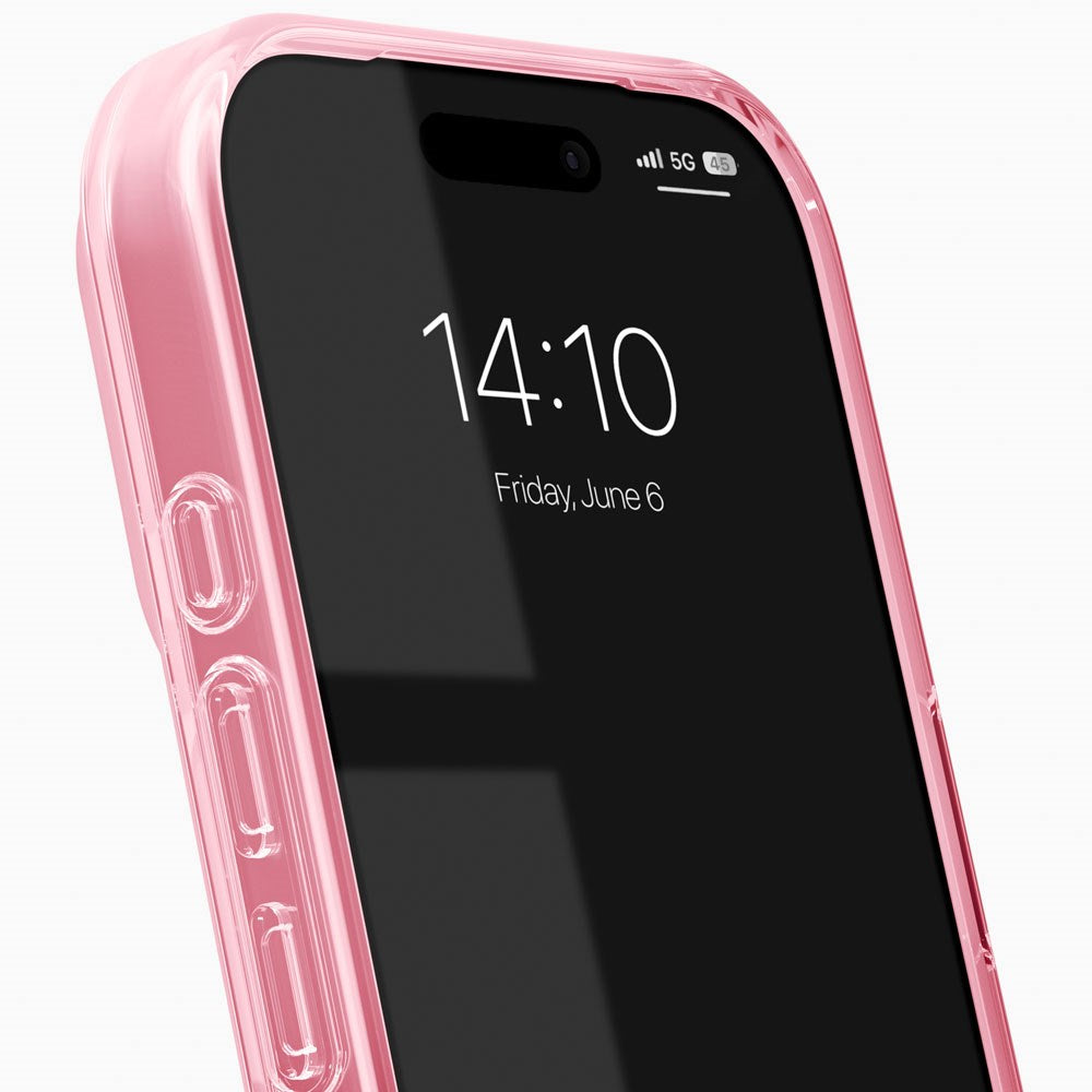 iPhone 18 Pro / 17 Pro iDeal Of Sweden Clear Skal - MagSafe Kompatibel - Cherry Lacquer