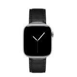 Apple Watch (42/44/SE/45/46/49mm) iDeal of Sweden Veganskt Läderarmband - Iconic Black