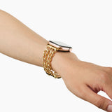 Apple Watch (38/40/SE/41/42mm) iDeal of Sweden Metallarmband - Chain Gold