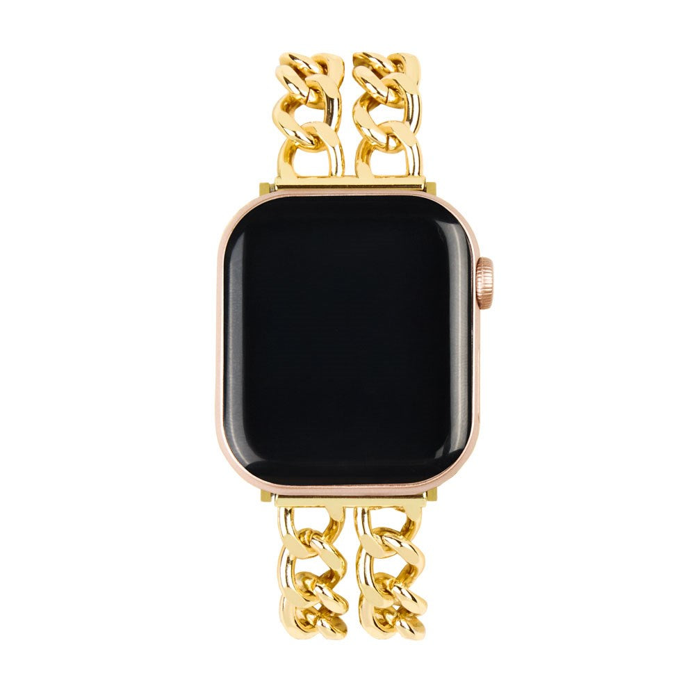 Apple Watch (38/40/SE/41/42mm) iDeal of Sweden Metallarmband - Chain Gold