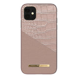 iDeal of Sweden iPhone 11 Fashion Case Atelier Skal- Rose Smoke Croco