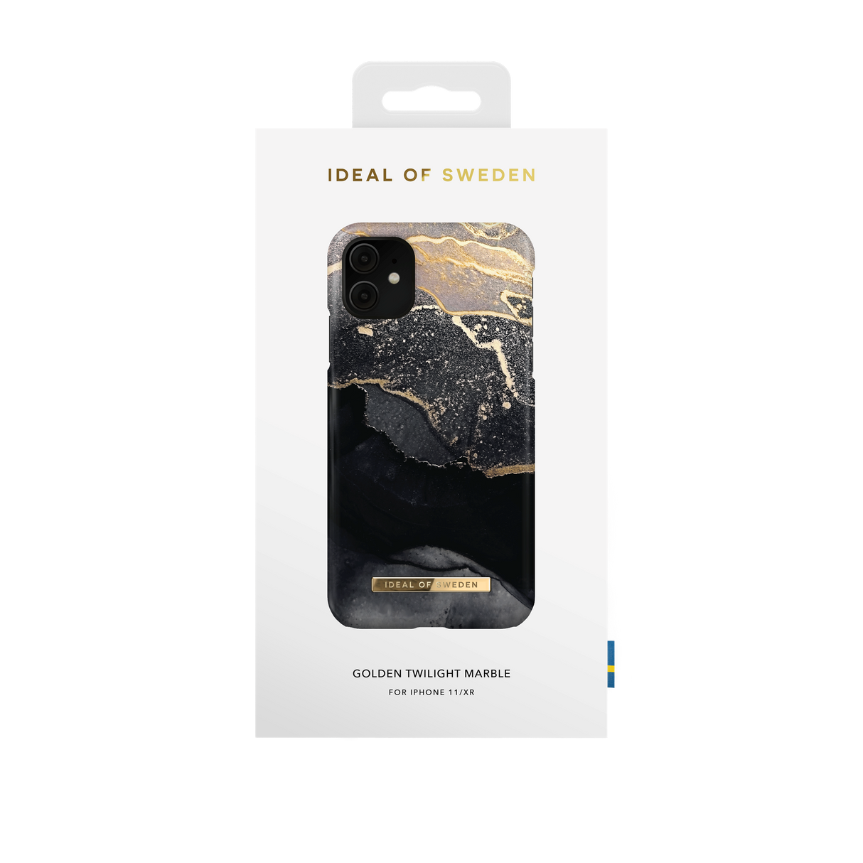 iPhone 11 iDeal of Sweden Fashion Skal - Golden Twilight Marble