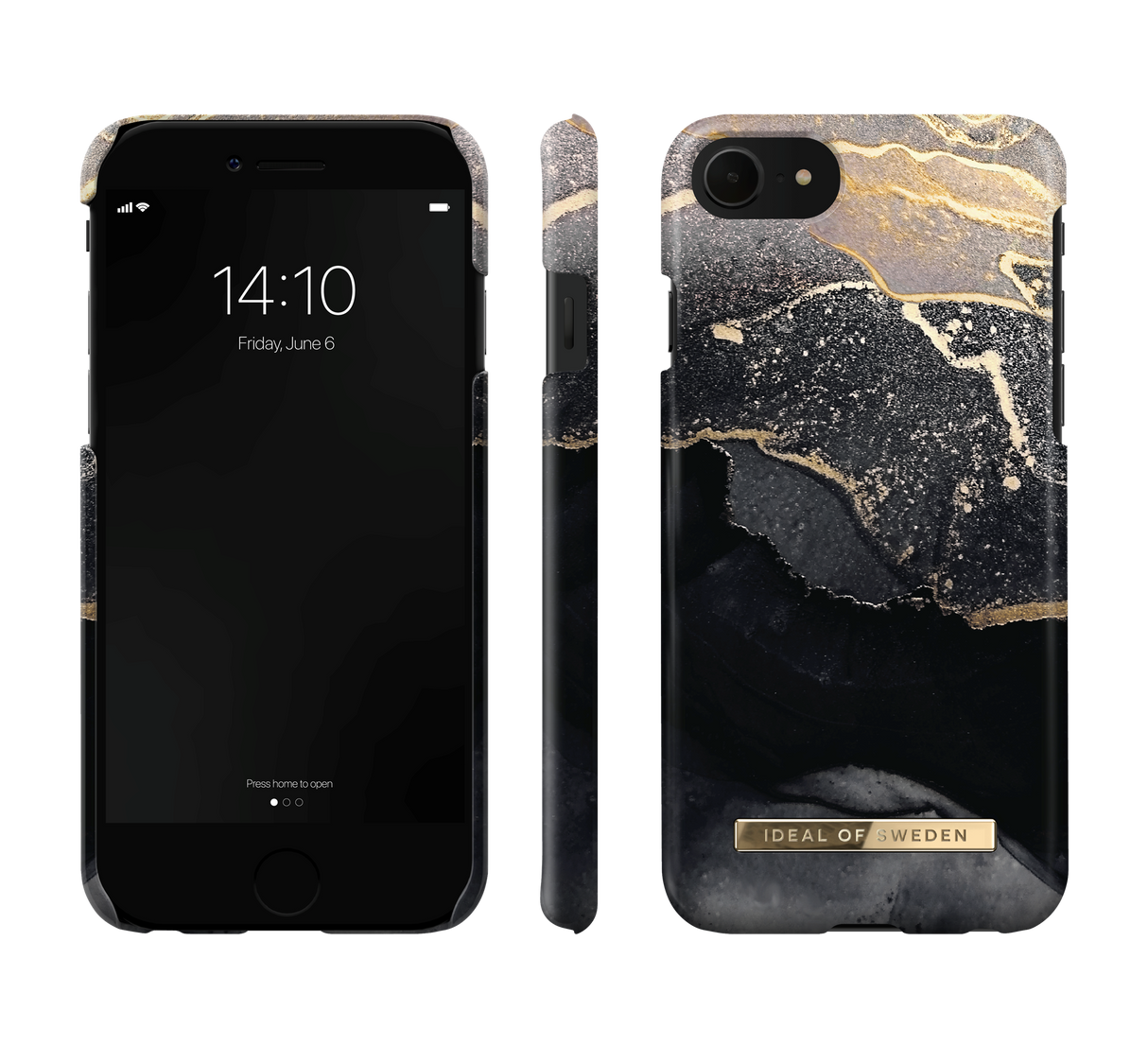 iPhone SE (2022/2020) / 8 / 7 iDeal of Sweden Fashion Skal - Golden Twilight Marble