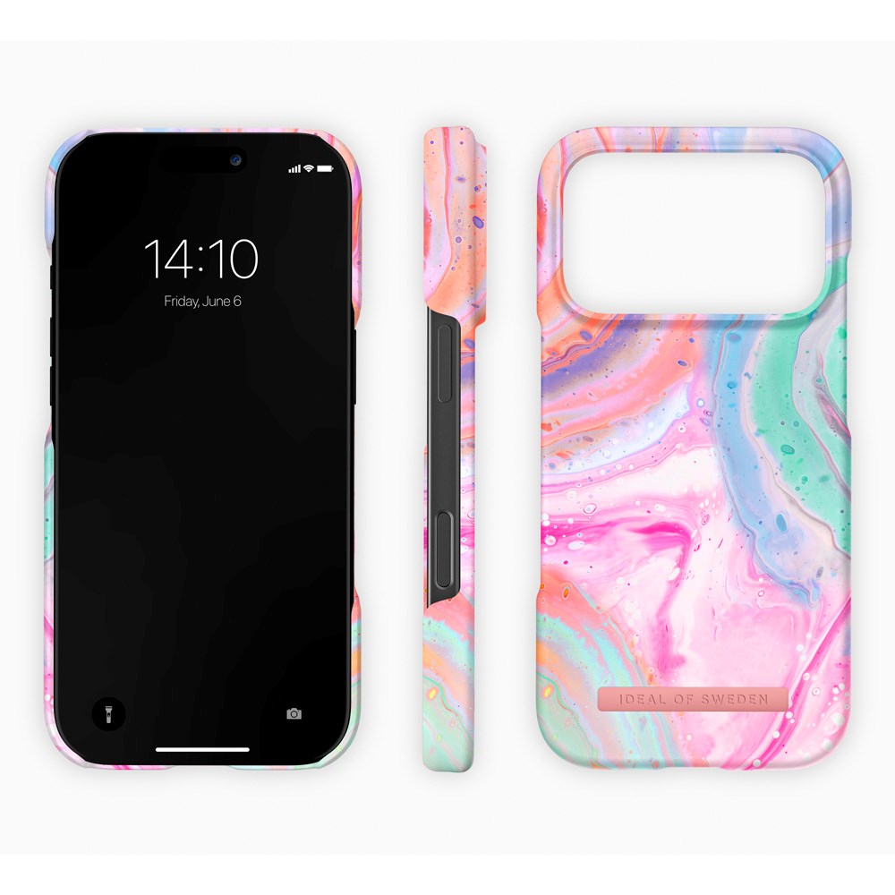 iDeal Of Sweden iPhone 17 Pro Fashion Skal - MagSafe Kompatibel - Pastel Marble