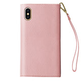 iPhone X / XS iDeal of Sweden Mayfair Clutch och Fodral saffiano - Rosa