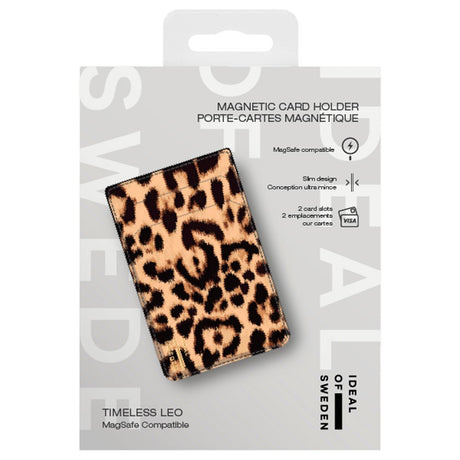iDeal Of Sweden Magnetisk Korthållare - MagSafe-Kompatibel - Timeless Leo