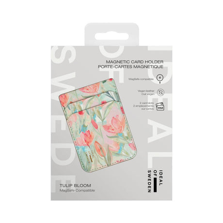 iDeal Of Sweden Magnetisk Korthållare - MagSafe-Kompatibel - Tulip Bloom