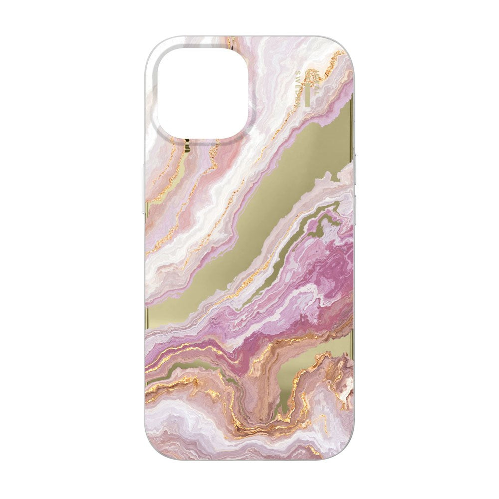 iPhone 17e / 16e / 15 / 14 / 13 iDeal Of Sweden Mirror Skal - Agate Halo