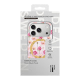 iPhone 18 Pro Max / 17 Pro Max iDeal Of Sweden Mirror Skal - MagSafe Kompatibel - Rose Blush Floral