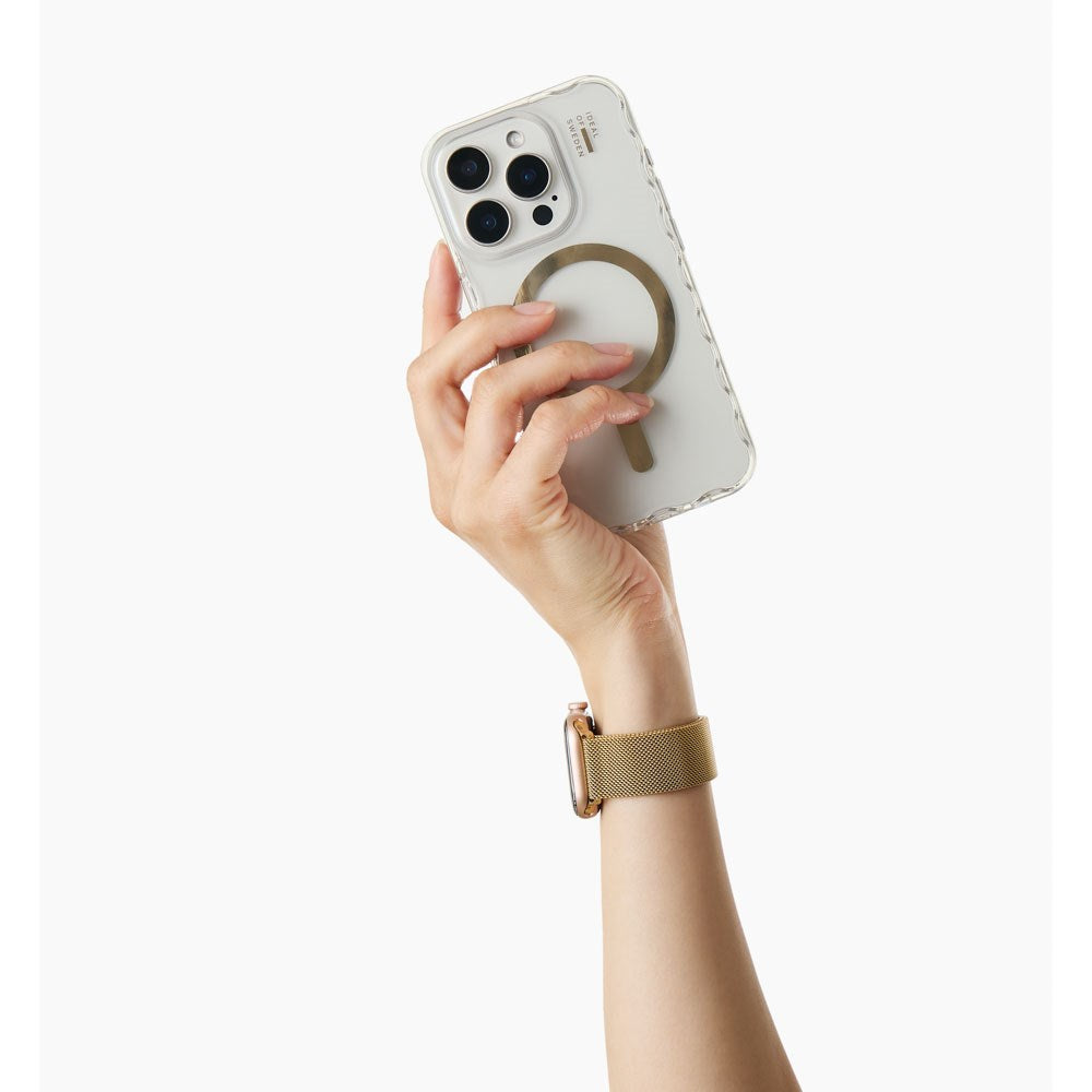 Apple Watch (42/44/SE/45/46/49mm) iDeal of Sweden Metallarmband - Metalic Gold